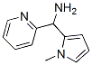 2-Pyridinemethanamine,  -alpha--(1-methyl-1H-pyrrol-2-yl)- Structure