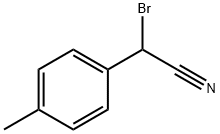 (S)-A-BROMO-A-(4-METHYL PHENYL)-ACETONITRIL Structure