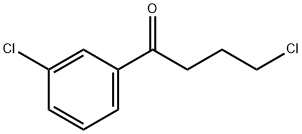 4-클로로-1-(3-클로로페닐)-1-옥소부탄 구조식 이미지