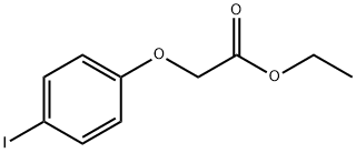 (4-IODOPHENOXY) ACETIC ACID ETHYL ESTER Structure