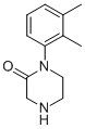 1-(2,3-DIMETHYL-PHENYL)-피페라진-2-원 구조식 이미지