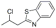 Benzothiazole, 2-(2-chloropropyl)- (7CI) Structure