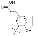 3-(4-hydroxy-3,5-ditert-butyl-phenyl)propanoic acid Structure