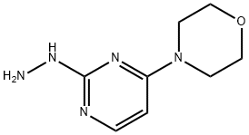 4-(2-hydrazinopyrimidin-4-yl)morpholine Structure