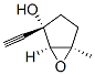 6-Oxabicyclo[3.1.0]hexan-2-ol, 2-ethynyl-5-methyl-, (1alpha,2alpha,5alpha)- (9CI) 구조식 이미지