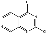 2,4-디클로로피리도[3,4-d]피리미딘 구조식 이미지