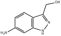 (6-AMINO-1H-INDAZOL-3-YL)METHANOL Structure