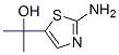 5-Thiazolemethanol,  2-amino--alpha-,-alpha--dimethyl- Structure