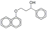 3-(1-Naphthalenyloxy)-1-phenyl-1-propanol Structure