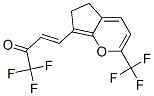 (E)-1,1,1-TRIFLUORO-4-(2-(TRIFLUOROMETHYL)-5,6-DIHYDROCYCLOPENTA[B]PYRAN-7-YL)BUT-3-EN-2-ONE 구조식 이미지