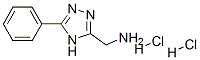 3-AMINOMETHYL-5-PHENYL-4H-1,2,4-TRIAZOLEDIHYDROCHLORIDE Structure