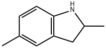2,3-디하이드로-2,5-디메틸-1H-인돌 구조식 이미지