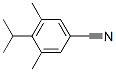 Benzonitrile, 3,5-dimethyl-4-(1-methylethyl)- (9CI) Structure