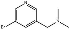 1-(5-bromopyridin-3-yl)-N,N-dimethylmethanamine Structure