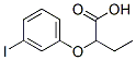 2-(3-iodophenoxy)butanoic acid Structure