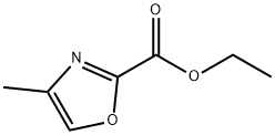 ETHYL 4-METHYLOXAZOLE-2-CARBOXYLATE Structure