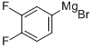 3,4-DIFLUOROPHENYLMAGNESIUM BROMIDE Structure