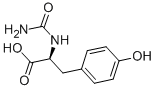 N-CARBAMYL-L-TYROSINE CRYSTALLINE Structure