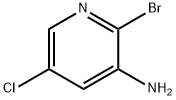 3-AMINO-2-BROMO-5-CHLOROPYRIDINE 구조식 이미지