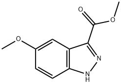 METHYL 5-METHOXY-1H-INDAZOLE-3-CARBOXYLATE Structure