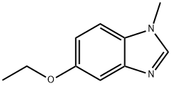 벤즈이미다졸,5-에톡시-1-메틸-(7CI) 구조식 이미지