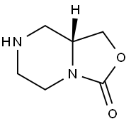 (R)-tetrahydro-1H-oxazolo[3,4-a]pyrazin-3(5H)-one Structure