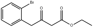 4-(2-브로모-페닐)-3-옥소-부틸산에틸에스테르 구조식 이미지