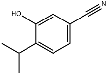 Benzonitrile, 3-hydroxy-4-isopropyl- (7CI) Structure