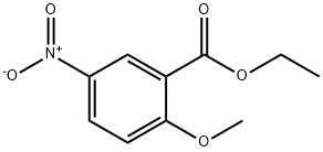 2-METHOXY-5-NITROBENZOIC ACID ETHYL ESTER Structure