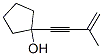 Cyclopentanol, 1-(3-methyl-3-buten-1-ynyl)- (7CI,9CI) 구조식 이미지