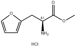 (S)-2-FURANALANINE METHYL ESTER HYDROCHLORIDE Structure