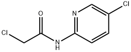 2-클로로-N-(5-클로로피리딘-2-YL)아세타미드 구조식 이미지
