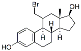 11-bromomethylestradiol Structure