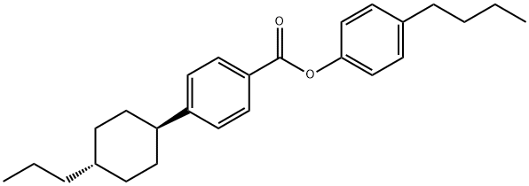 4-Butylphenyl-4'-Trans-Propylcyclohexylbenzoate 구조식 이미지