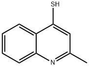 2-METHYL-QUINOLINE-4-THIOL Structure