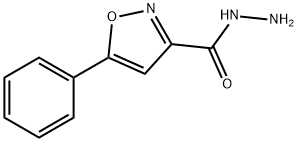 5-PHENYLISOXAZOLE-3-CARBOXYLIC ACID HYD& 구조식 이미지