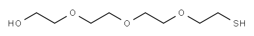 1-mercapto-11-hydroxy-3,6,9-trioxaundecane Structure