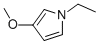 1H-Pyrrole,1-ethyl-3-methoxy-(9CI) Structure