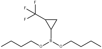 디부틸(2-(트리플루오로메틸)시클로프로필)보로네이트 구조식 이미지