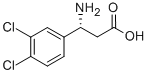 (R)-3-AMINO-3-(3,4-DICHLORO-PHENYL)-PROPIONIC ACID Structure