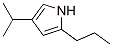 Pyrrole, 4-isopropyl-2-propyl- (7CI) Structure