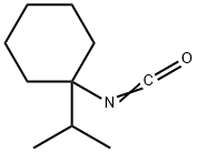 Isocyanic acid, 1-isopropylcyclohexyl ester (7CI) Structure