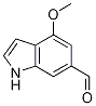 1H-Indole-6-carboxaldehyde, 4-Methoxy- Structure