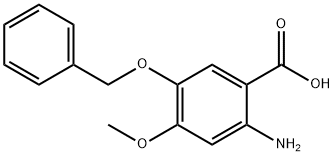 2-AMino-5-benzyloxy-4-Methoxybenzoic acid Structure