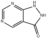 3H-Pyrazolo[3,4-d]pyrimidin-3-one, 1,2-dihydro- (9CI) 구조식 이미지