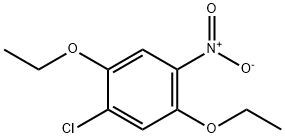 1-CHLORO-2,5-DIETHOXY-4-NITROBENZENE 구조식 이미지