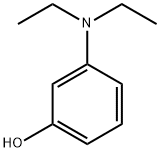 3-Diethylaminophenol 구조식 이미지