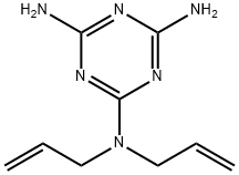 2,4-DIAMINO-6-DIALLYLAMINO-1,3,5-TRIAZINE Structure