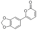 6-(3,4-Methylenedioxyphenyl)-2H-pyran-2-one 구조식 이미지