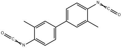 3,3'-Dimethyl-4,4'-biphenylene diisocyanate Structure